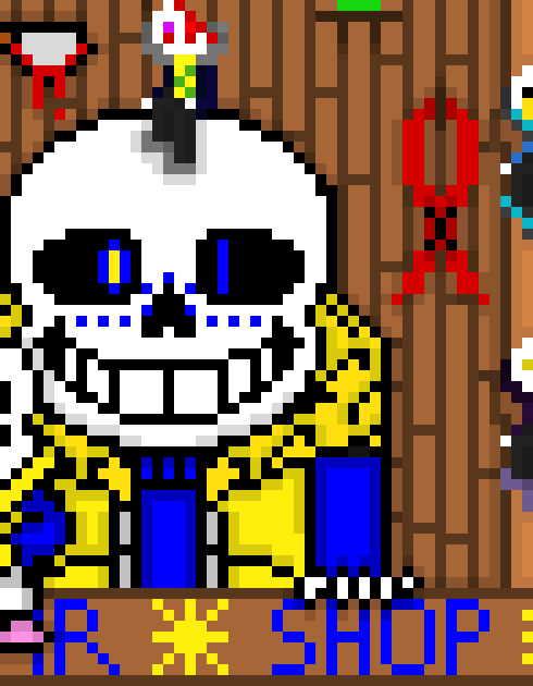 [144da1] these are decorations of other AUs that i visit
