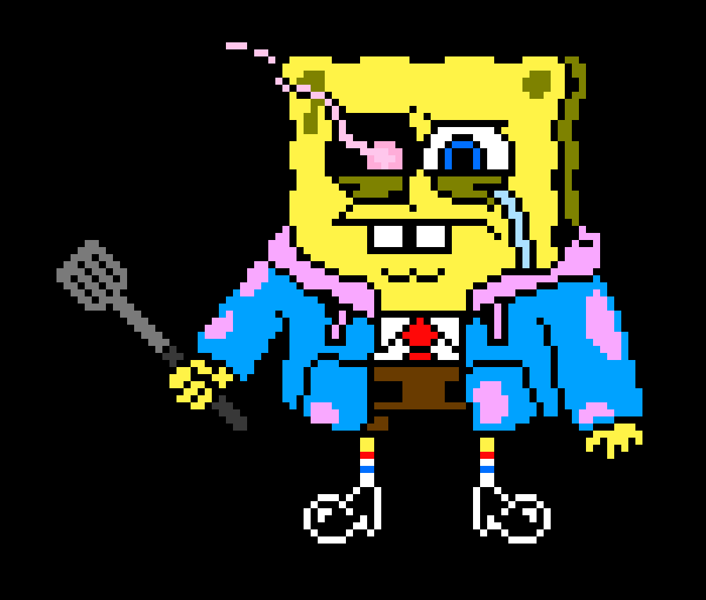 Disbelief Spongebob Colored