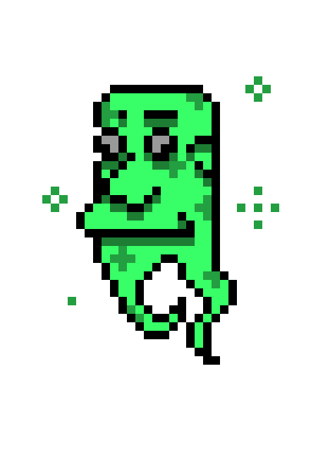 [eea4b8] Green Lemon Genie