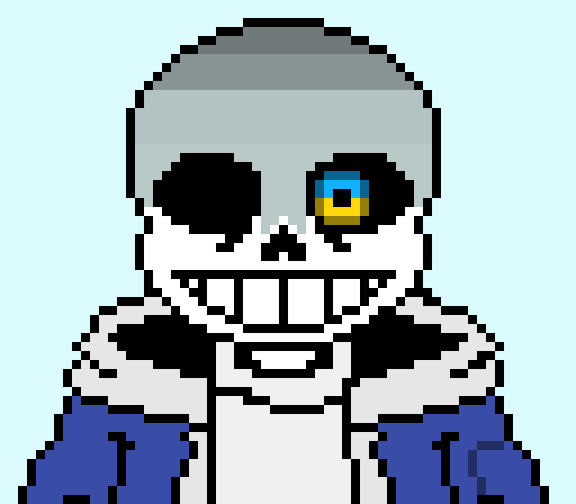 [b9de0d] *blue magics insanity* - Sans.