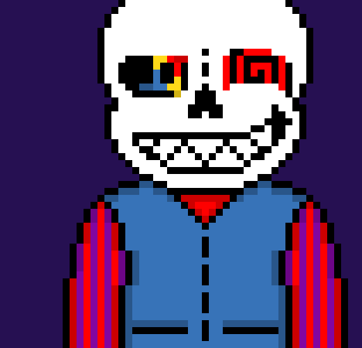 [0ae1f1] *sadistically murders Frisk in front of FT*