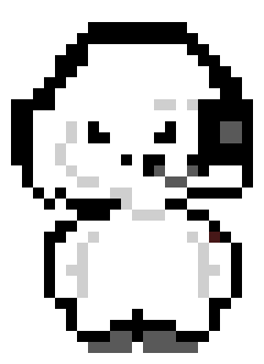 [9664c4] Frisk as Lock Tale Napstablook
