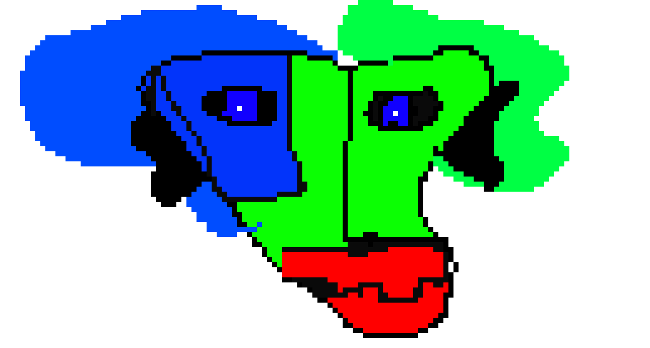 [221481] Picasso face art 5-5