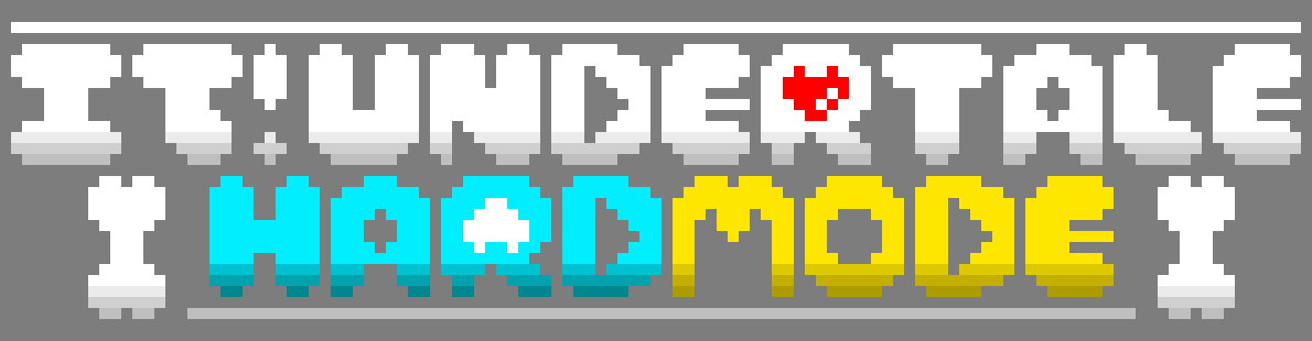 [0ab601] IJ!UnderTale:HardMode Logo
