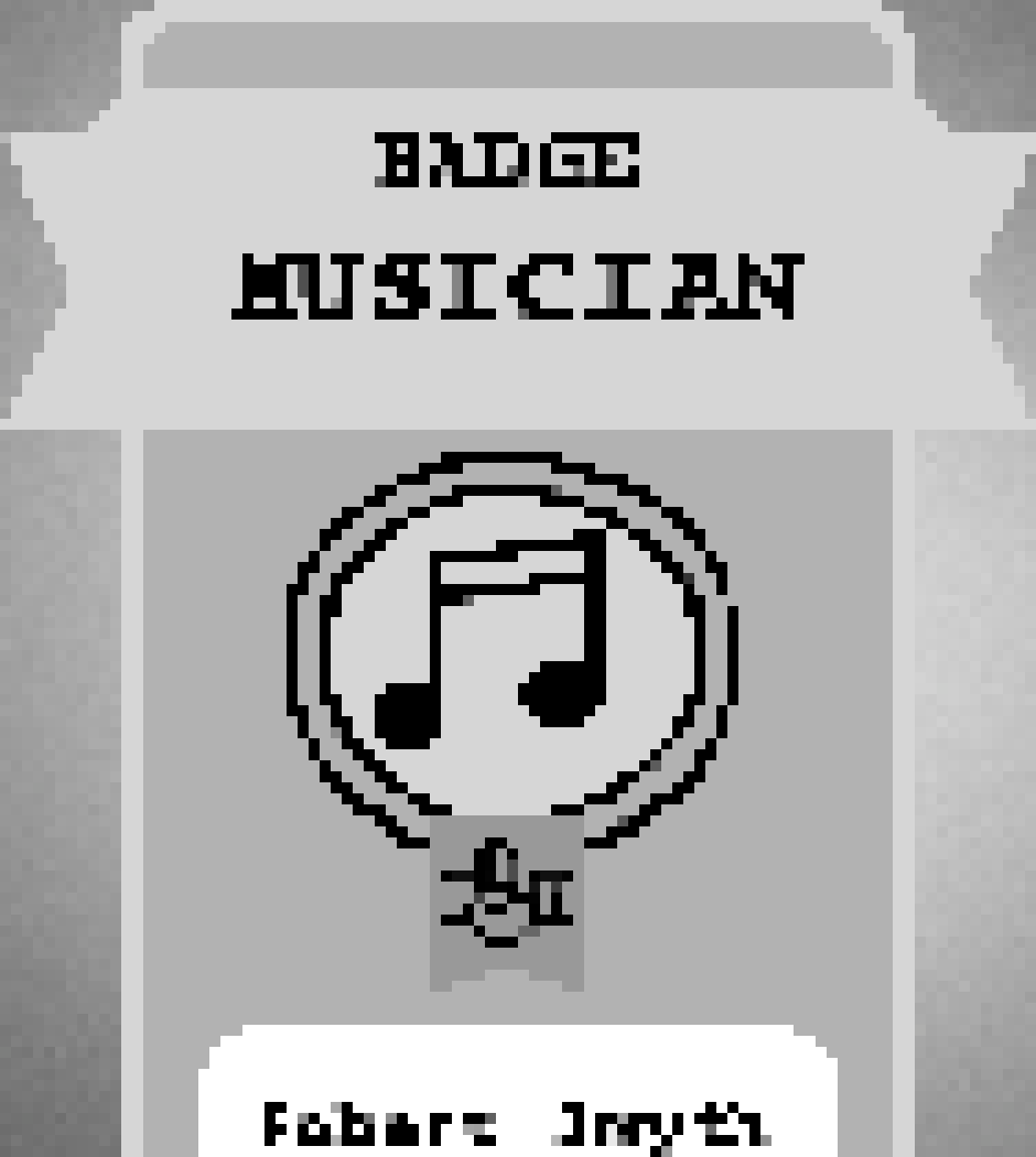 [623179] Pixel badge