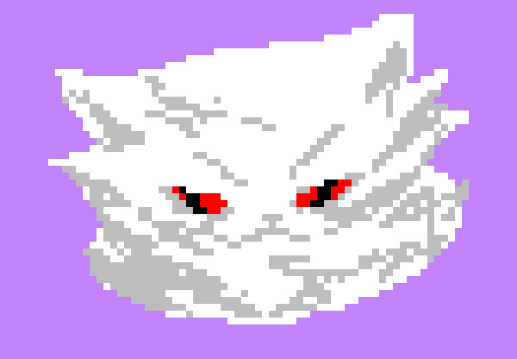 Moonshine is my cat, and he looks kind of stoned.