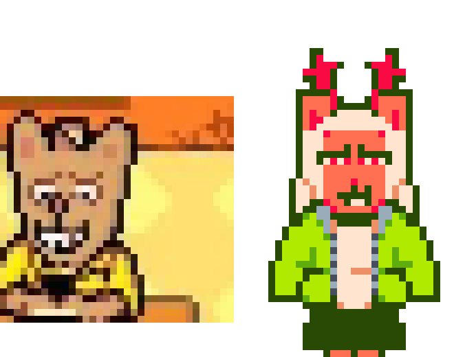 [f820eb] To look more like her father burgerpants of course