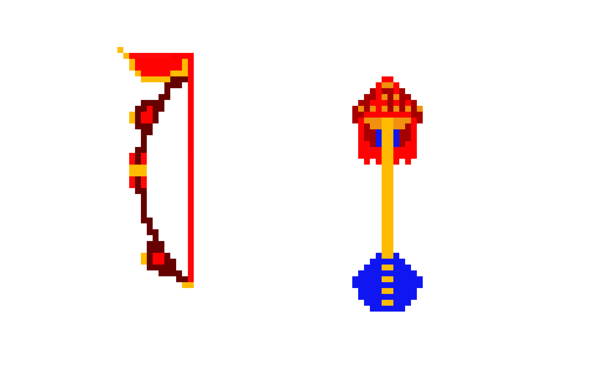 [9664c4] lava bow and arrow
