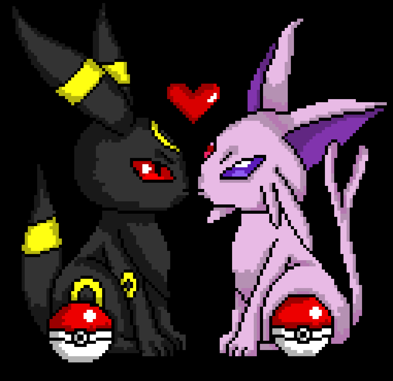 Umbreon X Espeon