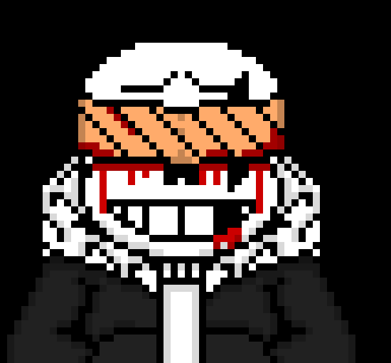 [b63bdb] *tries to stand but falls back down as blood runs down his legs*