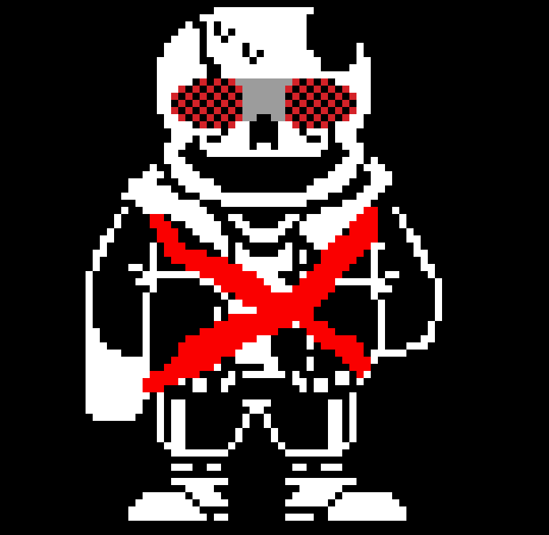[7b43fa] Horrortale Last Starvation Sans Sprite (Phase 4)