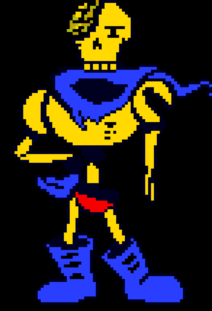 [40be49] Undertale Papyrus sprite