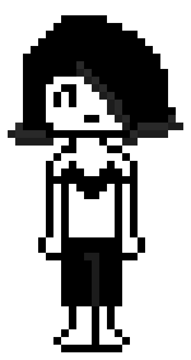 Undertale AU To Be Determined: Eme (Battle Sprite)