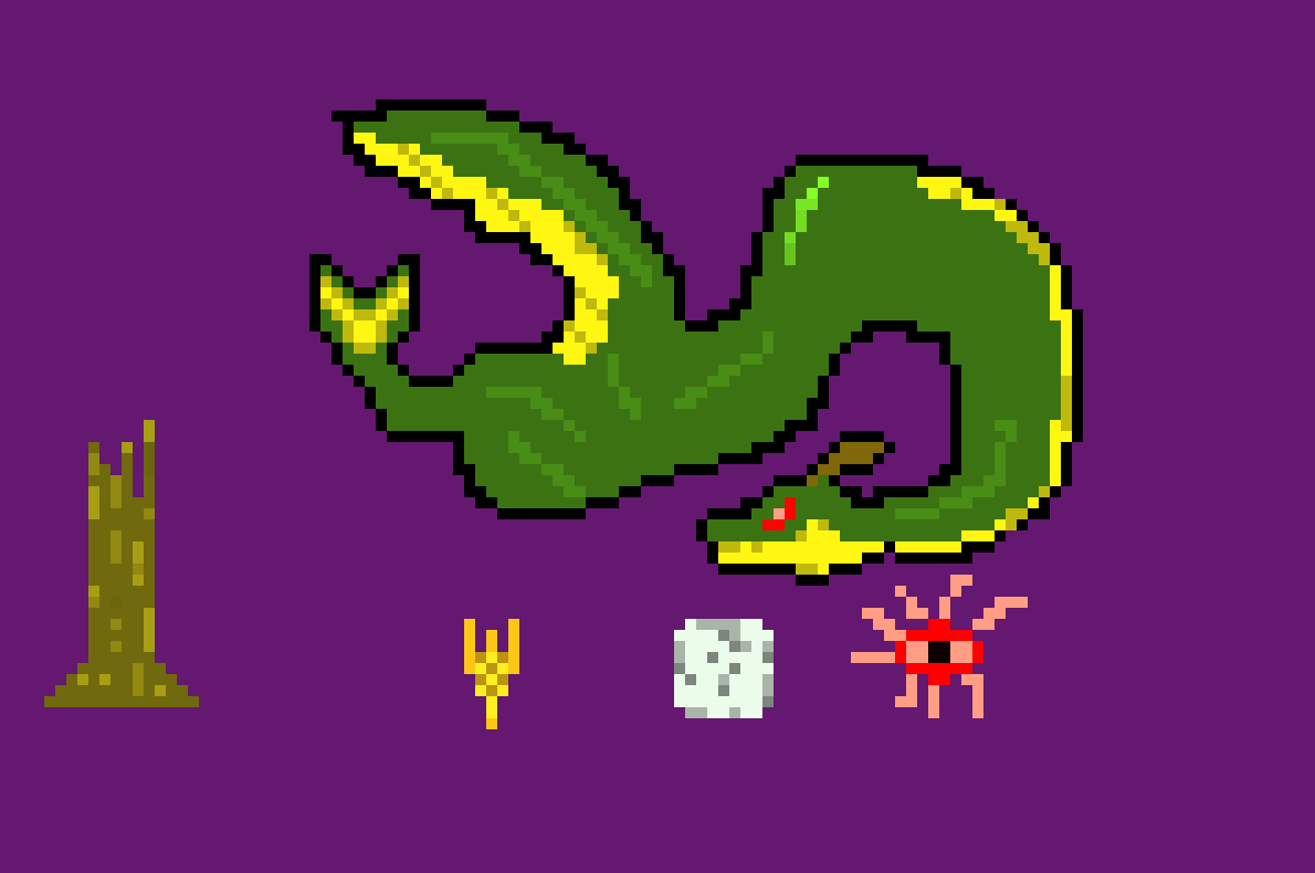 [9664c4] Naga dungeon set