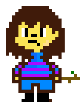 [9664c4] Better Frisk Sprite