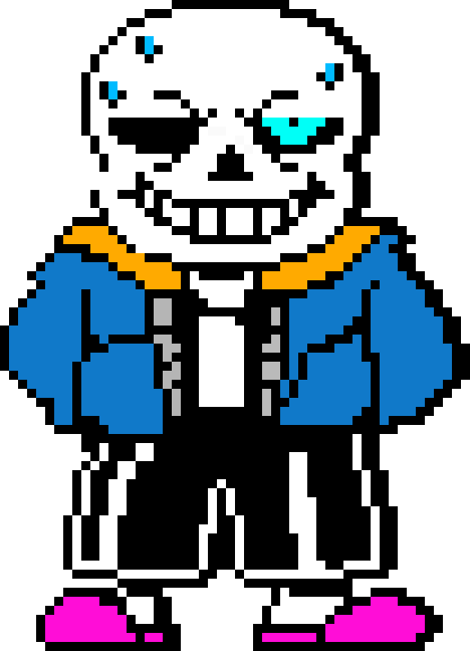 Sans Sprite (Bad Time Battle Sprite) My Version