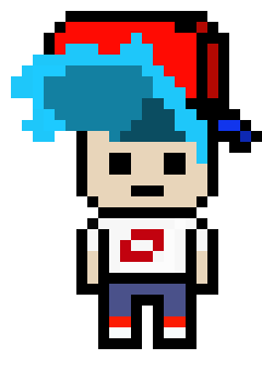 [af33b2] danganronpa pixel sprite base