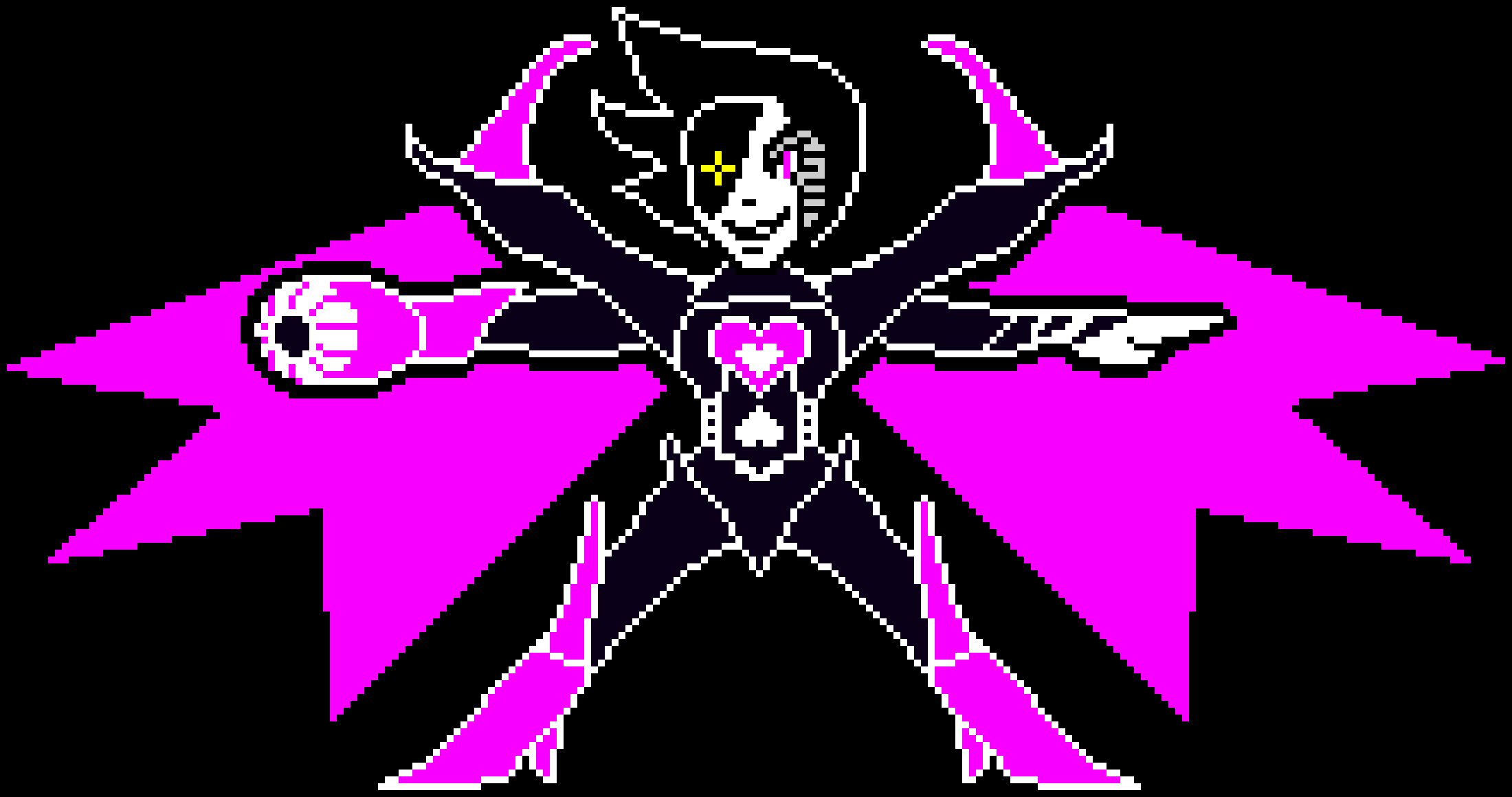 [4f4e68] Colored Mettaton NEO sprite
