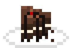 [2c6d63] Chocolate Cake Slice