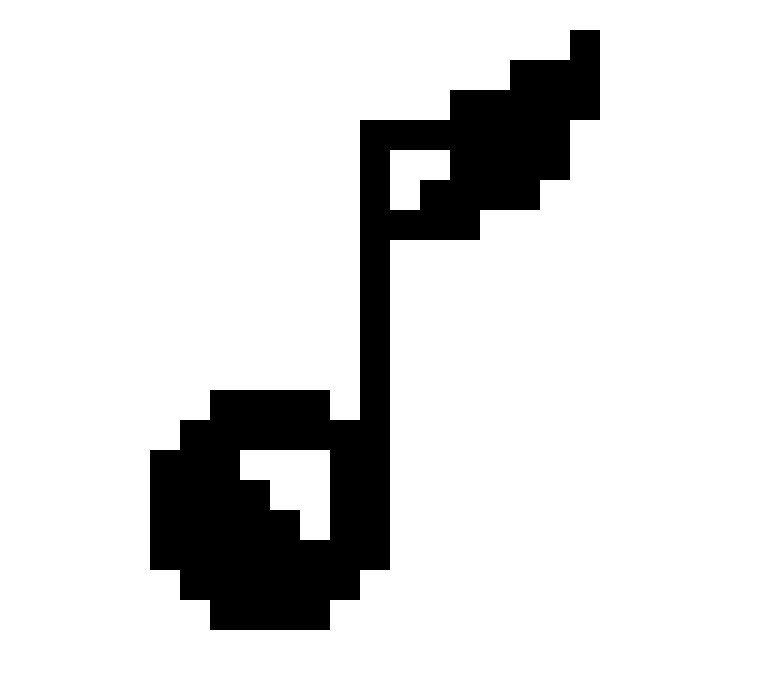 [9664c4] Singular eighth note