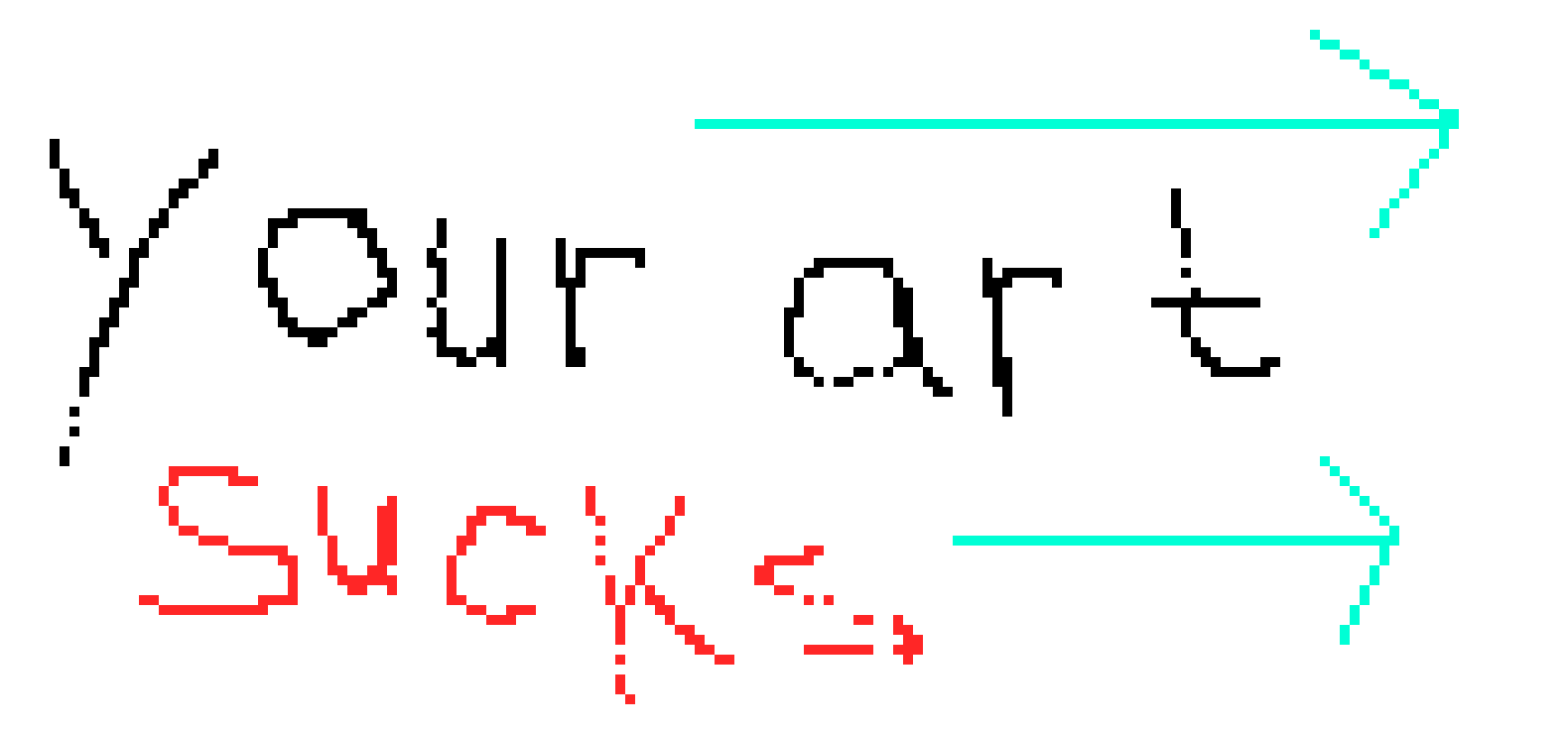 [9664c4] YOUR DRAWING SUCKS!