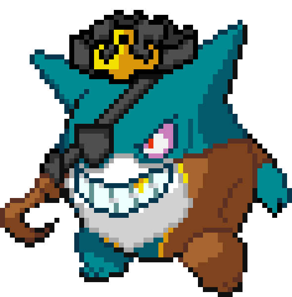 [990543] Dhelmise/Gengar - Captain Concept.