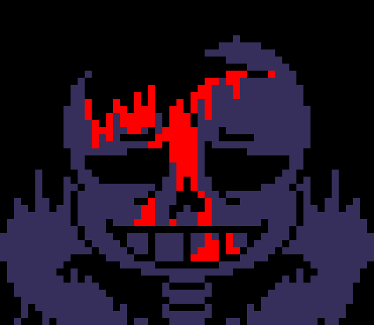 [7ce906] i never said teleport, i said vanish)) -HorrorTale Sans