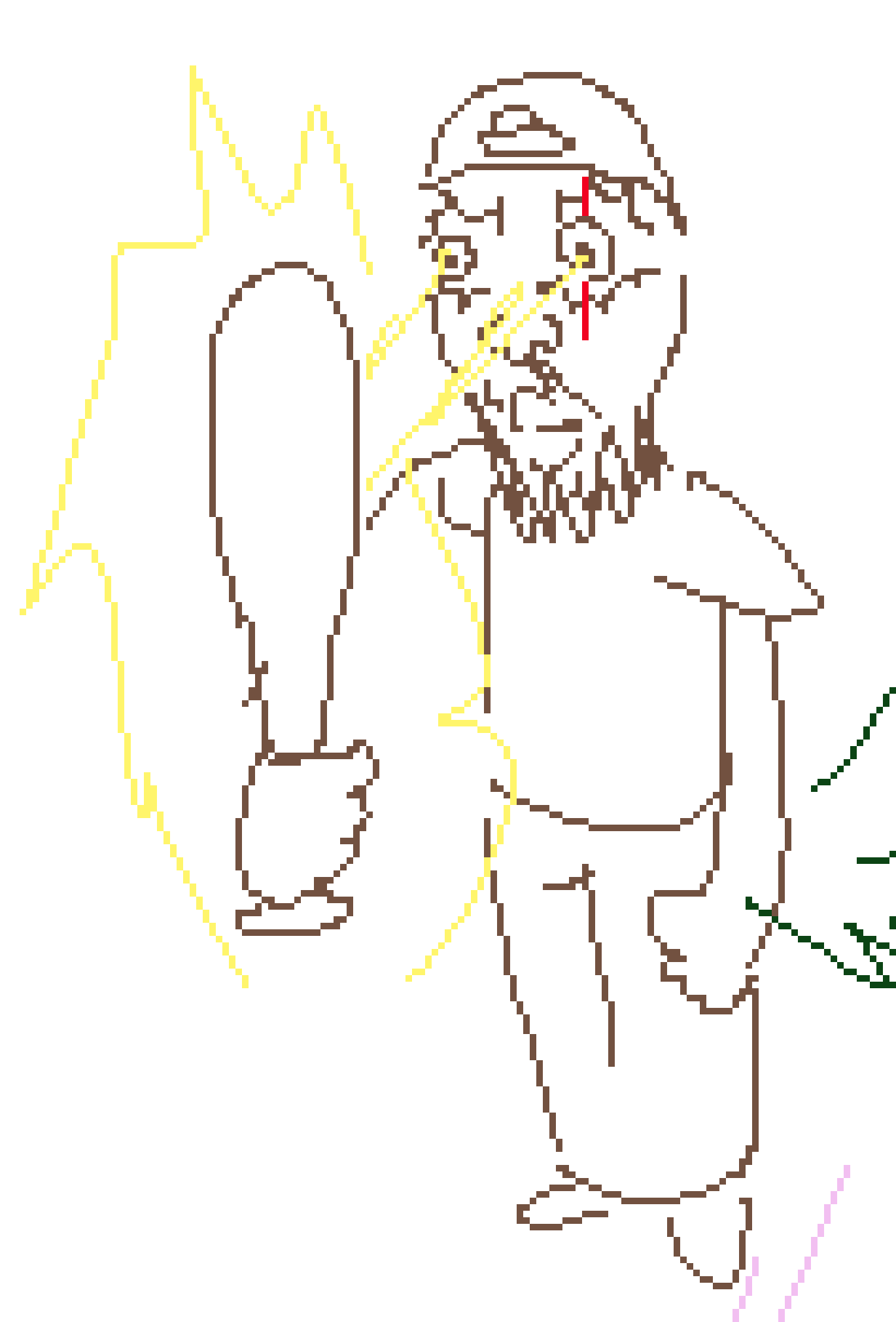 [eb53b5] lightskin stare amplified by the oil on the bat to create a flashbang