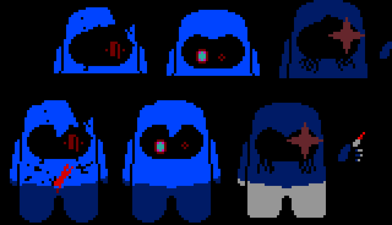 [72c467] blue mruder tiro