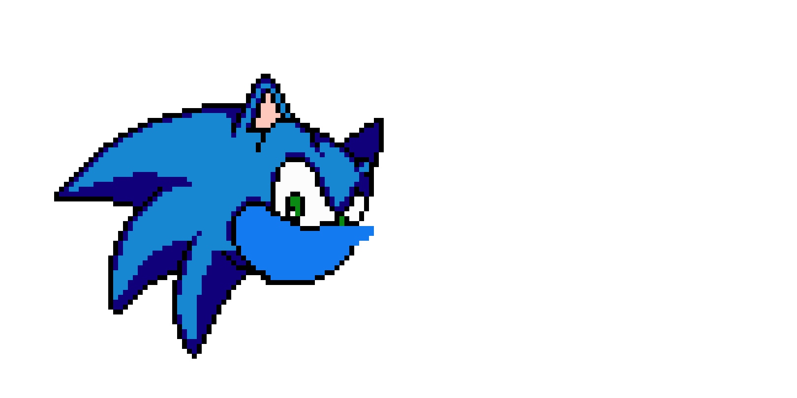 [10304b] Modern Sonic Sez/Says Mask up in public