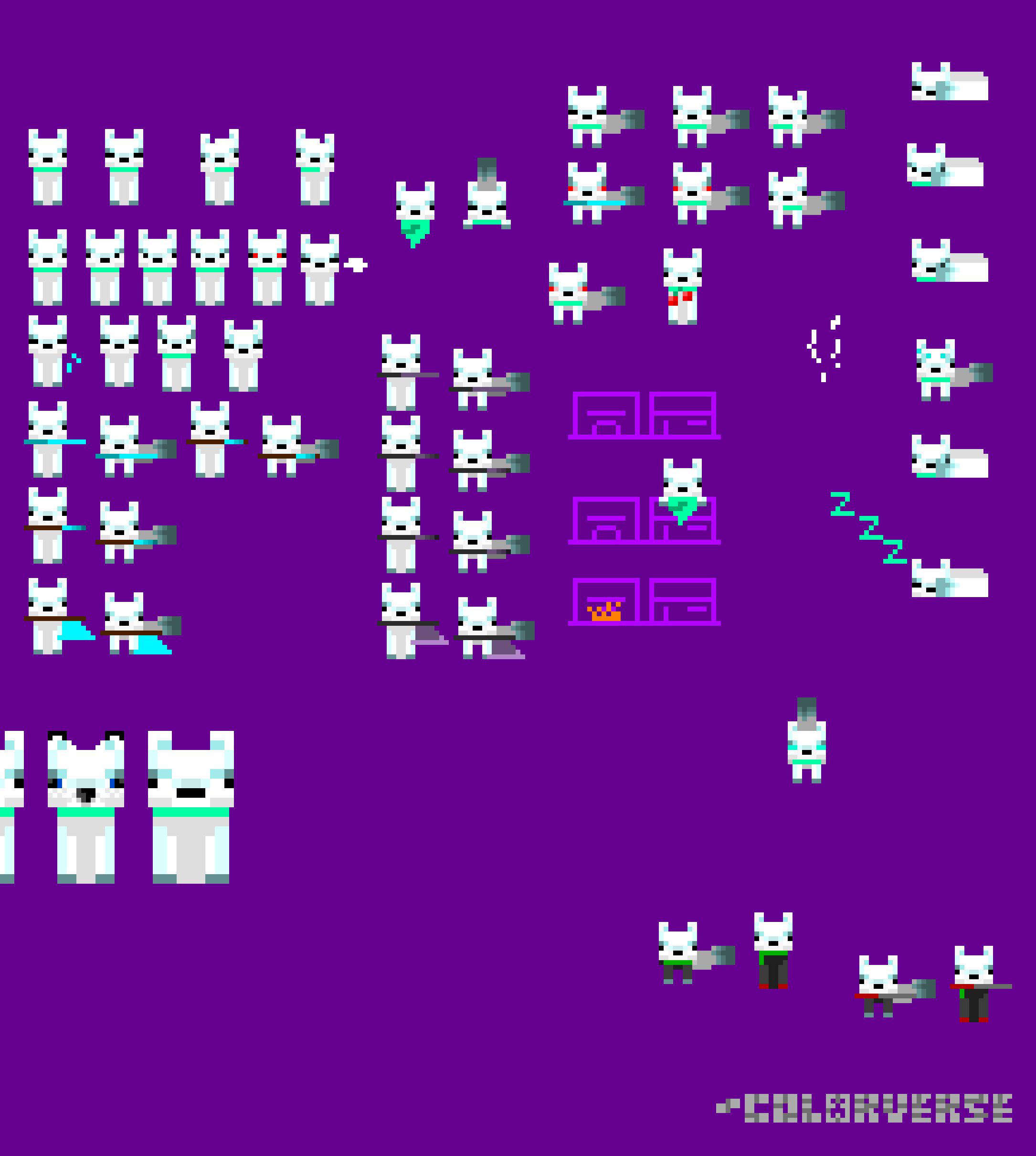 [5b2f3e] My dorri spritesheet innit