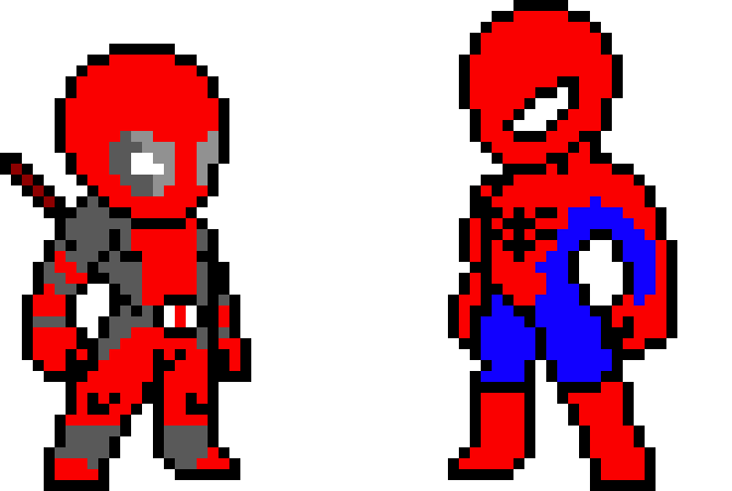 [9664c4] deadpool vs spiderman