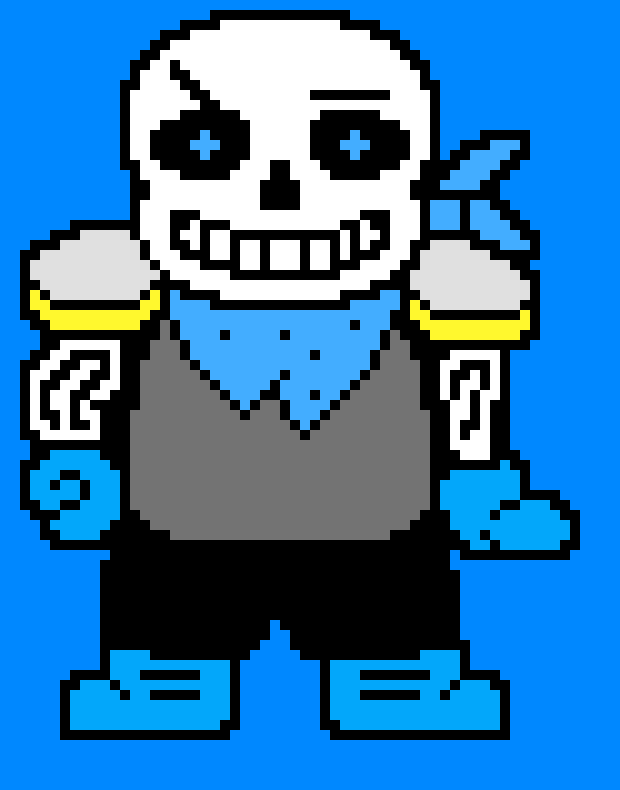 Underswap Sans Battle Sprite