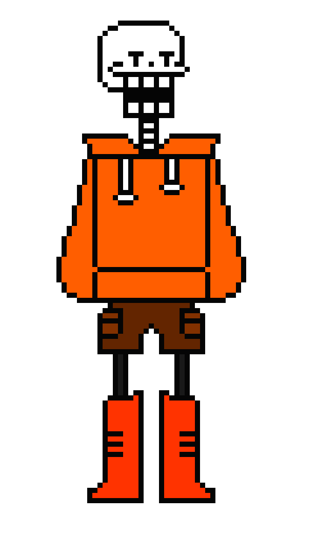 My Underswap Papyrus Sprite