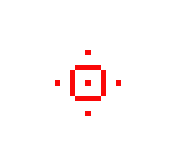 [17042c] small circle red