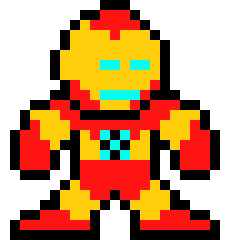 [9664c4] 8BIT Iron Man