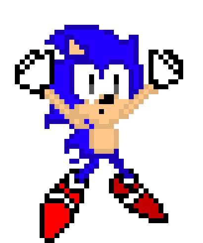 (Sonic passes out)
