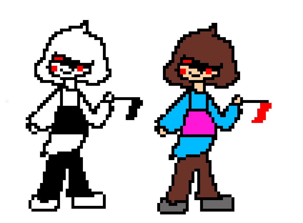 [9664c4] Underswap Frisk Battle Sprite