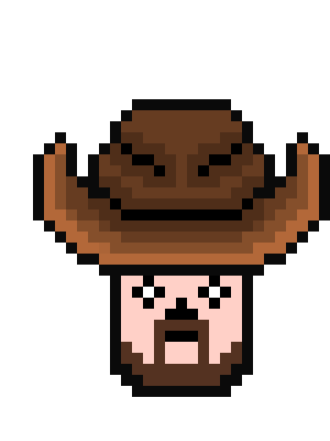 [9664c4] cowboy head