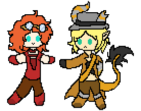 [9664c4] Steampunk Couple