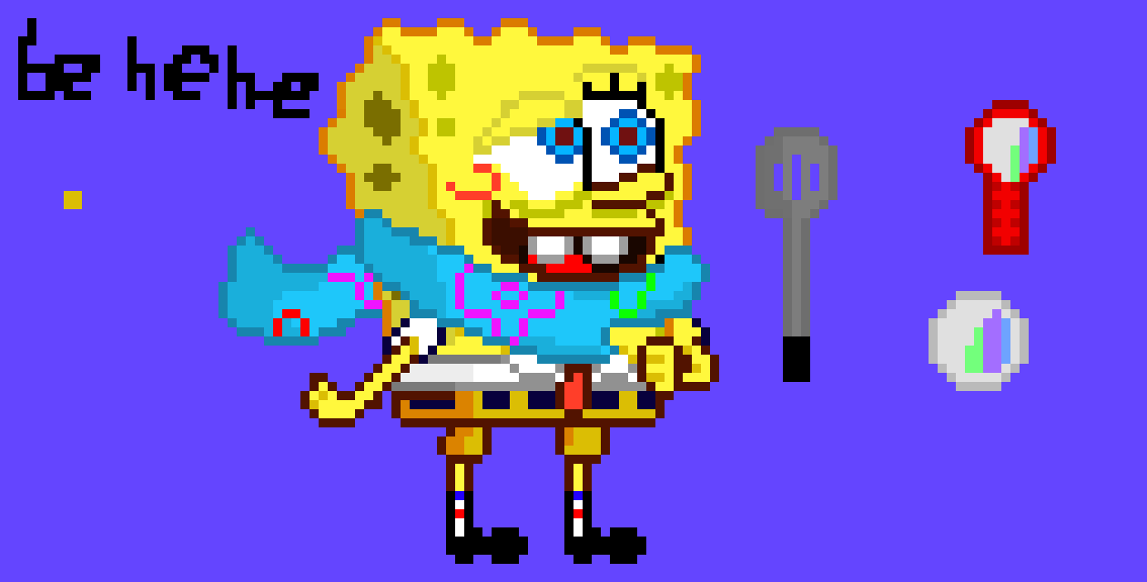 Spongetale Spongebob adjusted (update now with attacks)