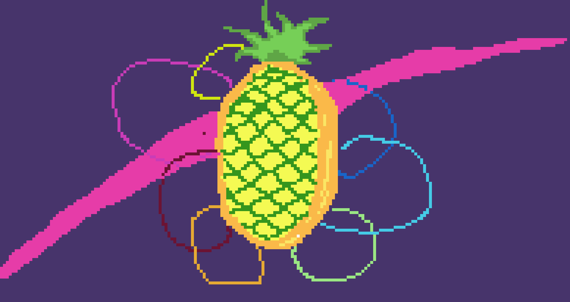 [d39e07] sub to pixelated pineapple gaming