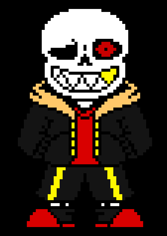 [741d1f] sans is bored.