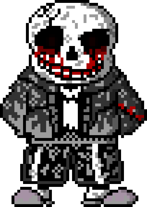 [89b8da] Ashtale!Sans v3 (angry)