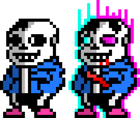 [a8ff59] Deltarune_Glichtale!Sans_Sptrite