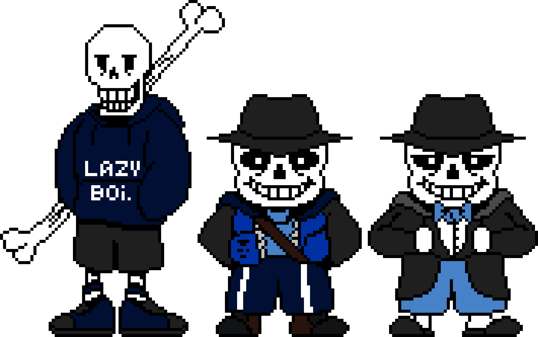PeterPlay19 and His Old OC's. ( New Design )