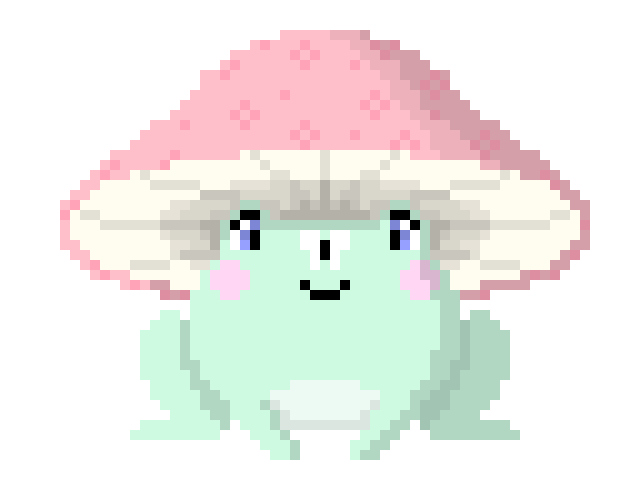 [f3fc97] Mushroom Frog