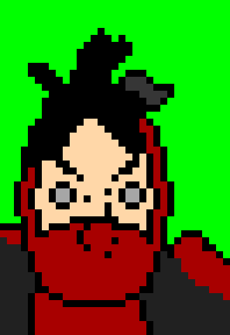 [8d9b5c] *The Yiga Footsoldier turns around and uses the Mirror of Twilight on Bean`s face.*