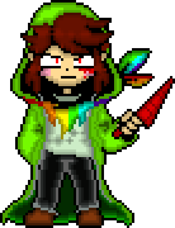 [92d336] Storyshift: Facing Demons (Devilovania) Chara (Cut Cheak 2)