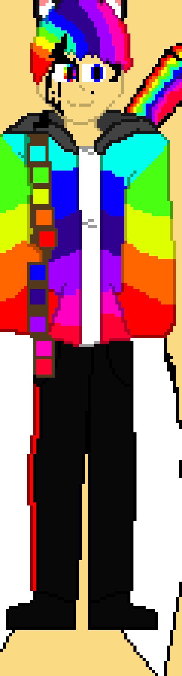 *hey guys incase ya didnt see my new sprite i made yesterday here it is!-rainbowfox2011 